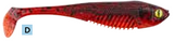 Floating Punker Shads 6cm (Pack of 6) – UV Active – Other Sizes Available - Paddle Tail
