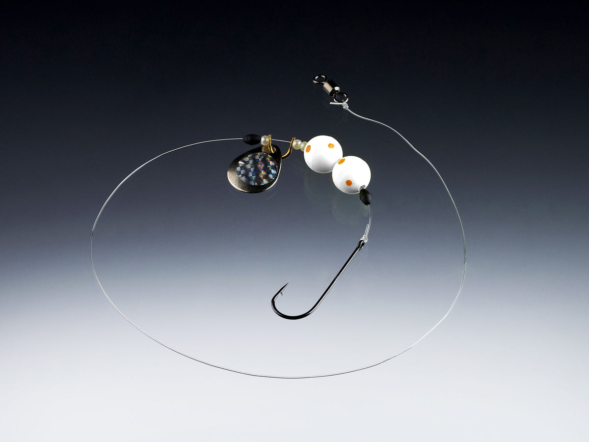 Flatfish Rigs Flatfish Flounder Spoon Rig White – Balzer Fishing