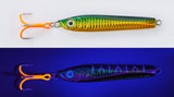 UV Jigs with Orange Treble Hook